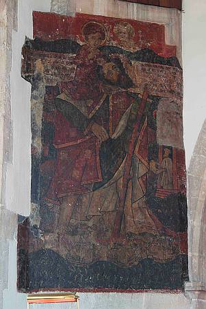 Wedmore - Wall Painting Detail